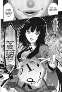 Extrait du manga Kakegurui