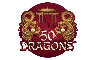 logo machine à sous 50 dragons